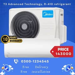 Midea AC,Hitachi AC,Variety of Air conditioner Brand with free deliver