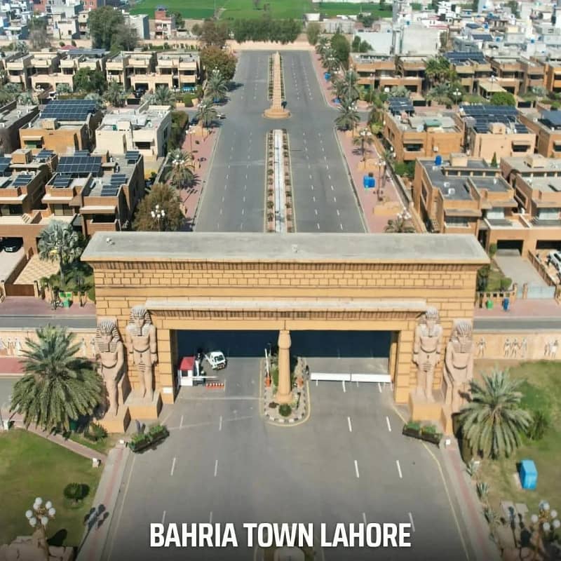 5 Marla Plot For Sale Good Location In Tauheed Block Sector-F Bahria Town Lahore 2