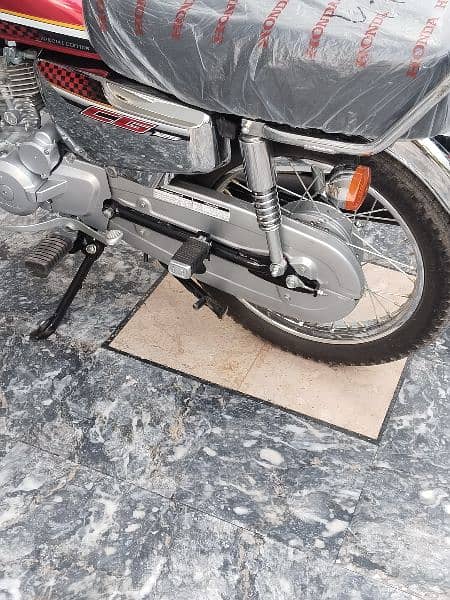 Honda CG125f 2025 model 6