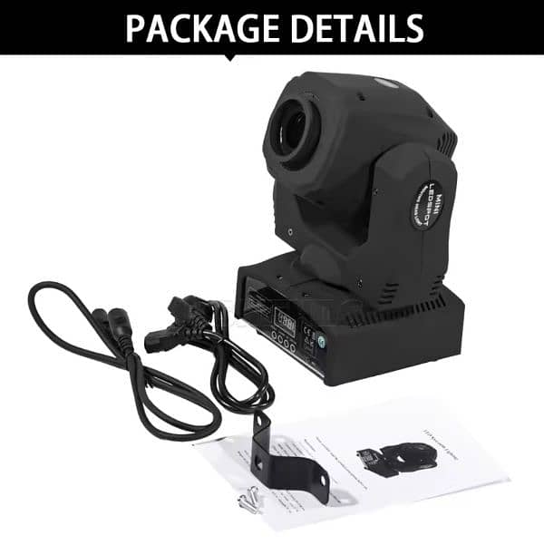 60W Moving Laser beam Head Lighting For DMX512 disco Stage Effect 9