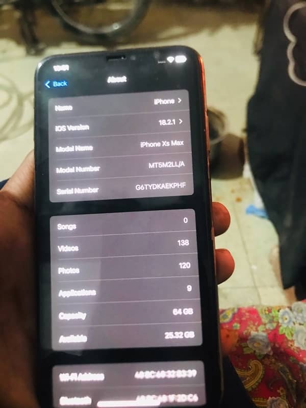 iphone xs max 64 gb non pta 7