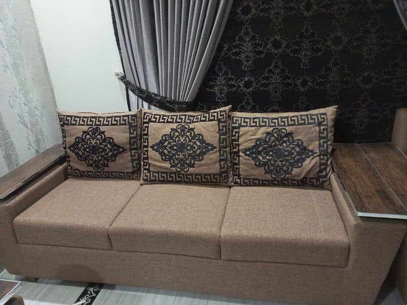 3 seater, 2 seater,1 seater and with table urgent sale 1