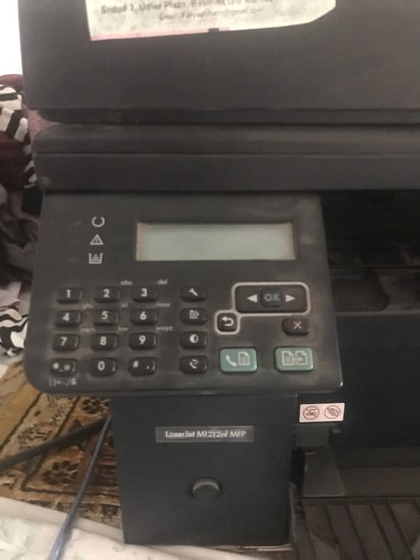 HP Laserjet m1212nf MFP 2