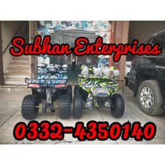 150cc Box Pack Audi Style Atv Quad 4 Wheel Bikes Delivery In All Pak