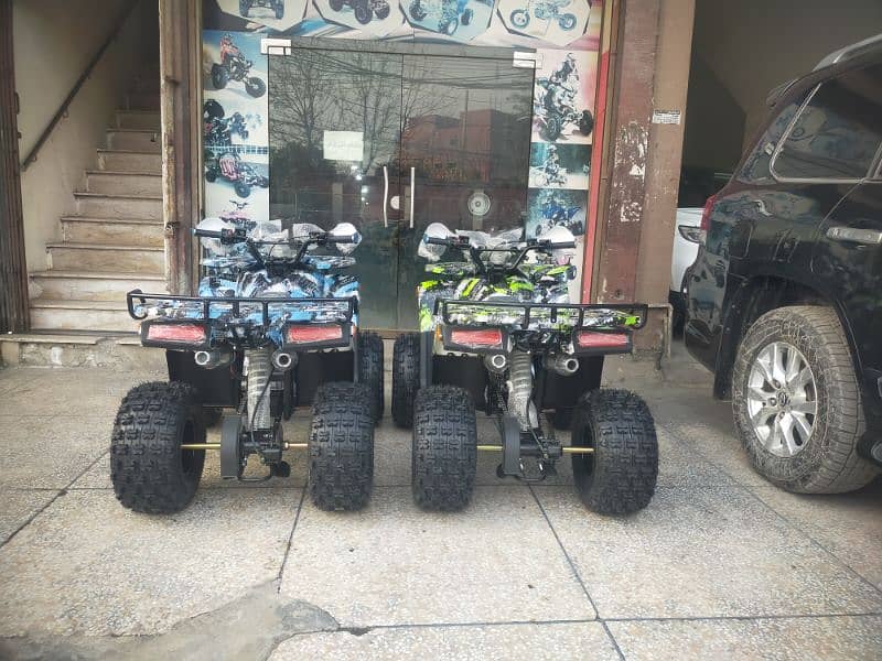 150cc Box Pack Audi Style Atv Quad 4 Wheel Bikes Delivery In All Pak 2