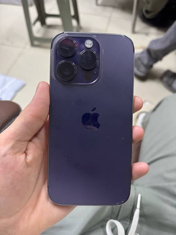 Iphone 14 pro deep purple factory unclock 2