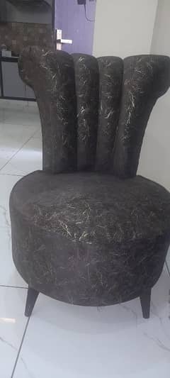 beautiful chair set in chocolate color