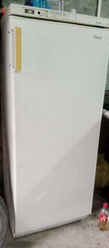 Haier freezer selightly use 0