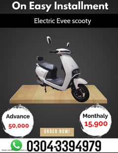 Electric Evee scooty on Easy Installment