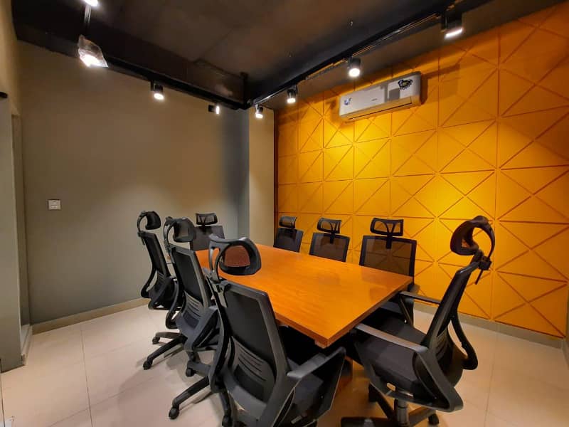 Brand New 2500 Sqft Fully Furnished Office Near MM Alam Road Gulberg for Rent Original Pics 17