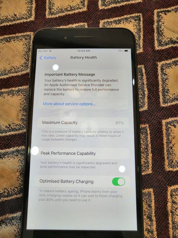 Iphone 8 Plus Non Pta (Camera not working) 7