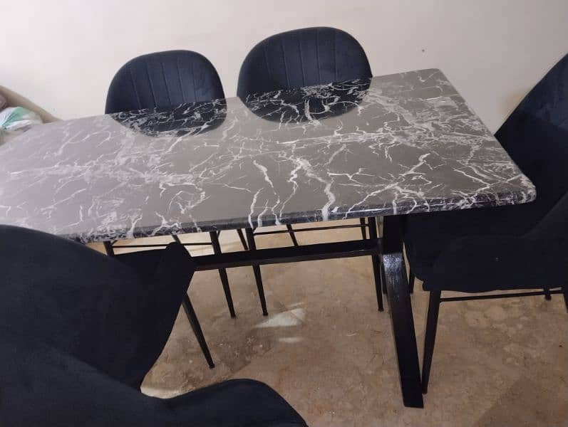 Marble dining table 4