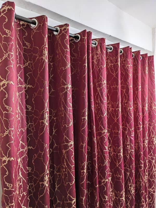 Export Golden Sparkles Texture Curtains 2