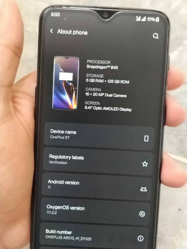OnePlus 6t (6/128) 7