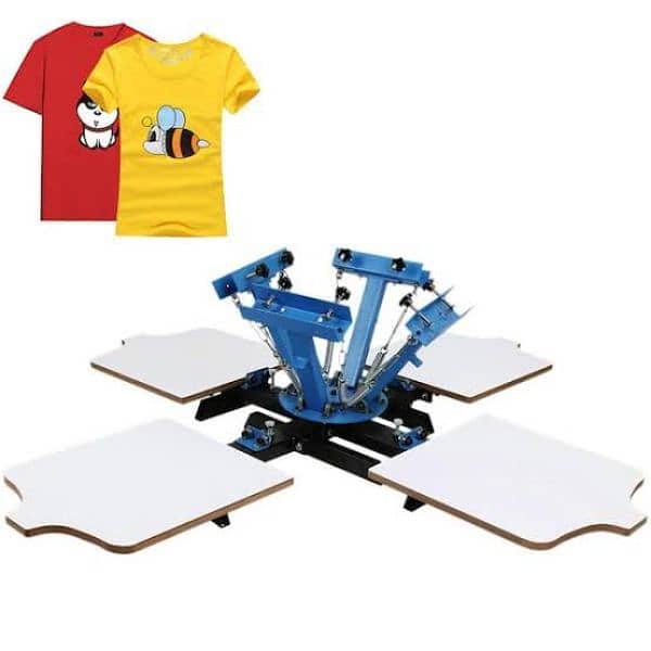 Screen Printing Machine & Material 4