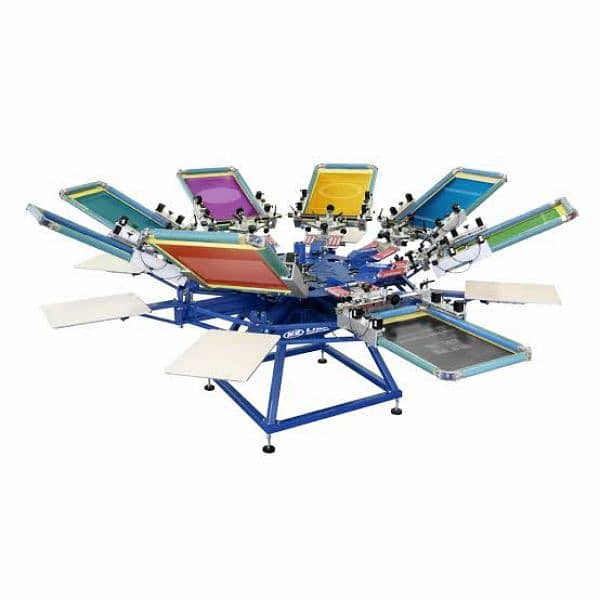 Screen Printing Machine & Material 7