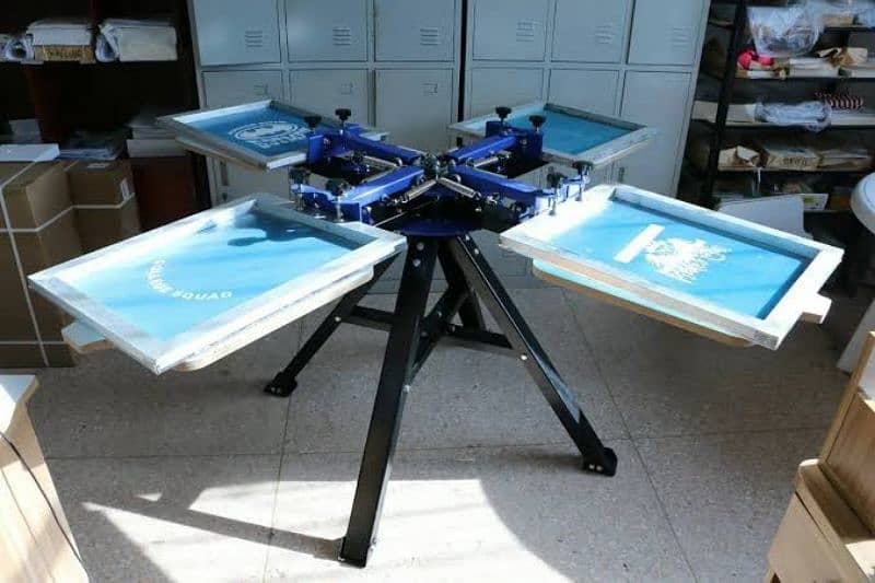 Screen Printing Machine & Material 9