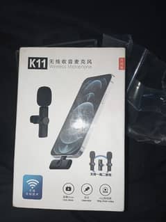 k11 wireless Microphone 2 in 1