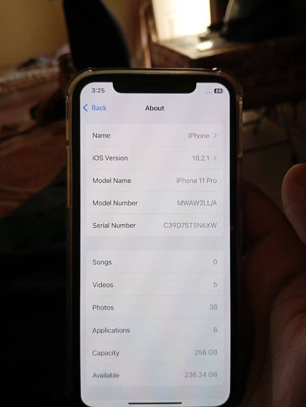 IPhone 11 pro 256gb  FU Non Pta 8