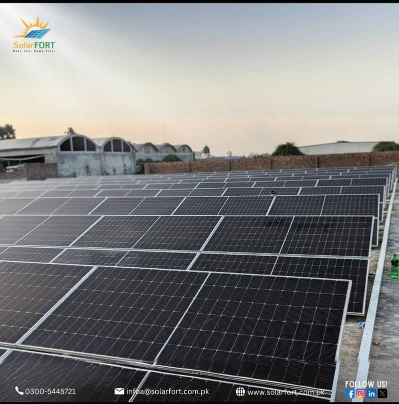 15KW ON GRID | solar System | Solar panels | solar inverter complete 8