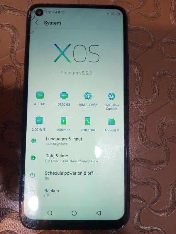 infinix s5 lite 4/64 GB 2