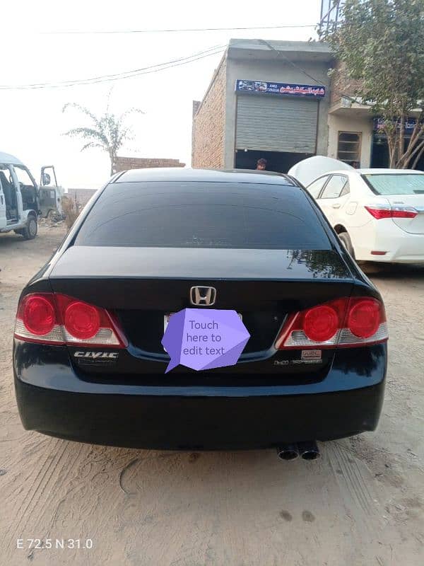 Honda Civic Prosmetic 2006 1