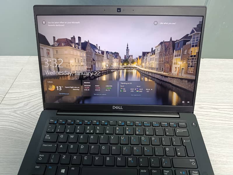 Dell Latitude 7380 Core i7-6th 16GB, 256GB, 13" Touchscreen Laptop W10 1