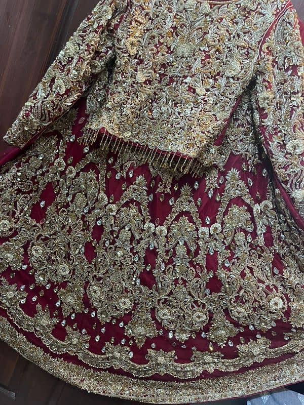 barat bridal dress only 1 time use 4