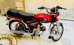 Honda CD70 2021 Model Peshawar Registered 0335 9366754