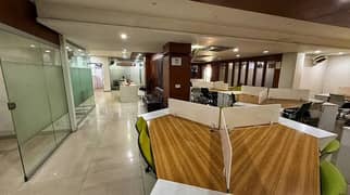 5550 Square Feet Full Furnished Corporate Office Available For Rent At Main Boulevard Gulberg Lahore