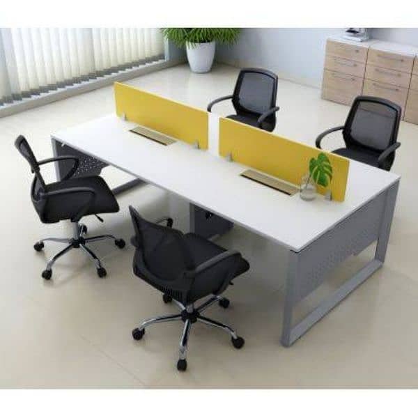 Workstation Table , cubical, office centre table 3