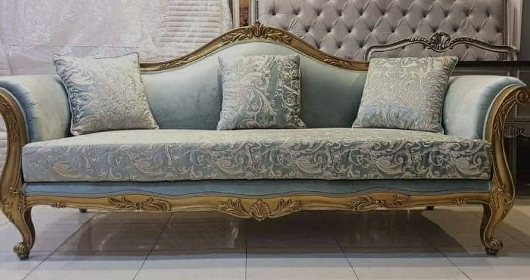 sofa set / L shape sofa set / 5 seater sofa set / wooden sofa set 16