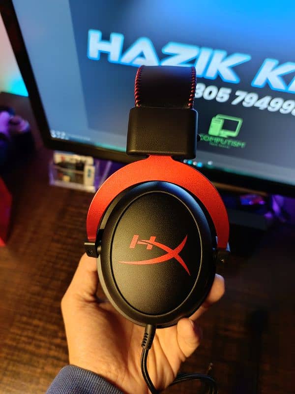 Hyper X Cloud II • Wired Gaming Headphone • 2