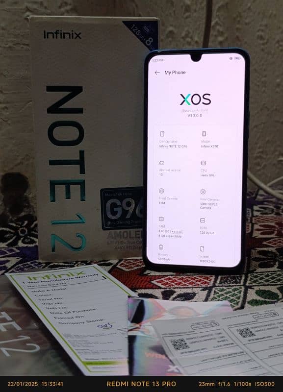 Infinix Note 12G96 3