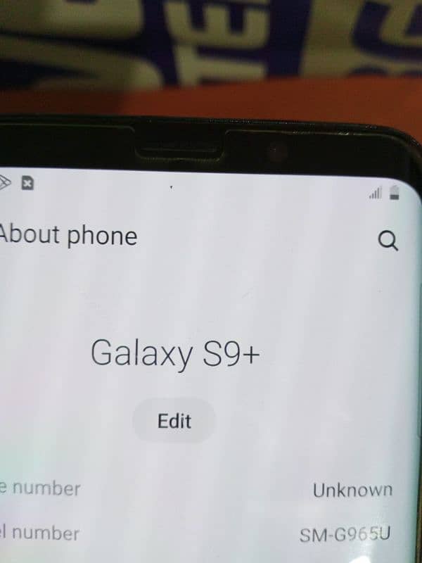 Samsung s9+ 6