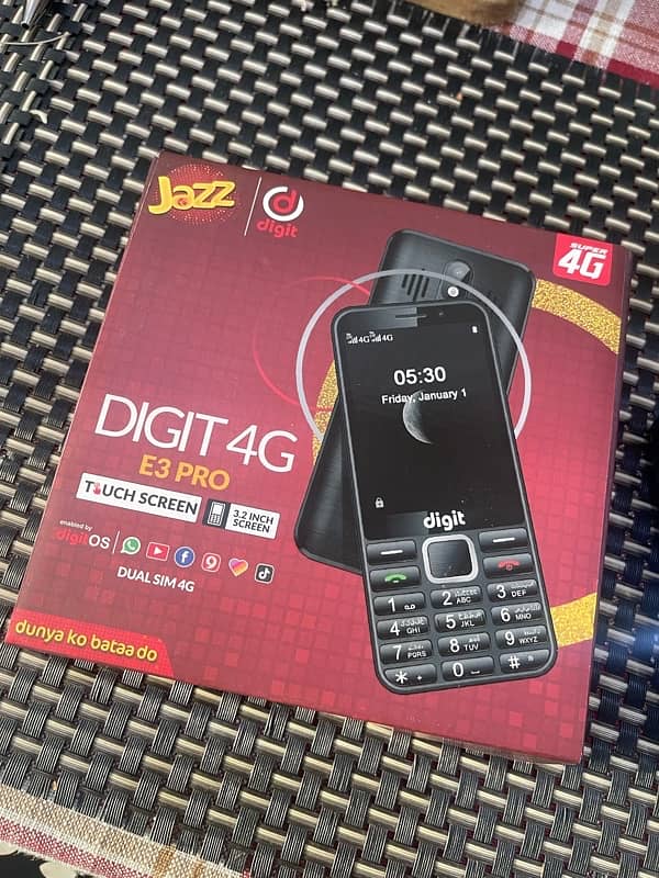 jazz digit 4g e3 pro 7