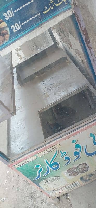 fast food counter good condition hot plate & friyer gass fiting all ok 1