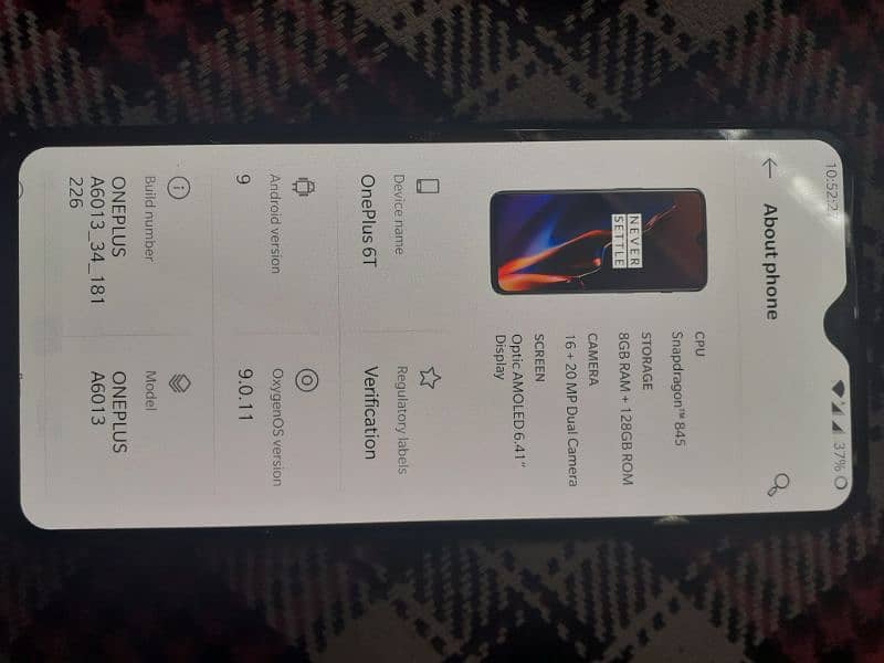 OnePlus 6t 22000 8