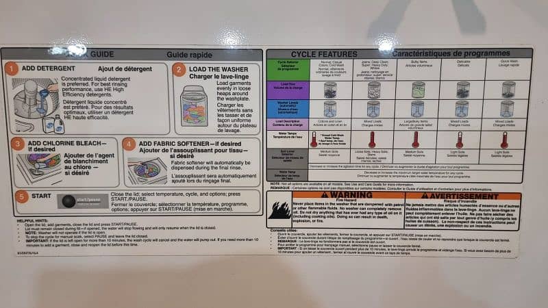 Whirlpool 3LWTW4815FW (U. S. A) Atlantis 6th Sense Top Load 6