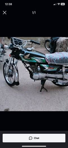 Honda 125CG 2023 model for sale contact WhatsApp number 0325,200,10,57