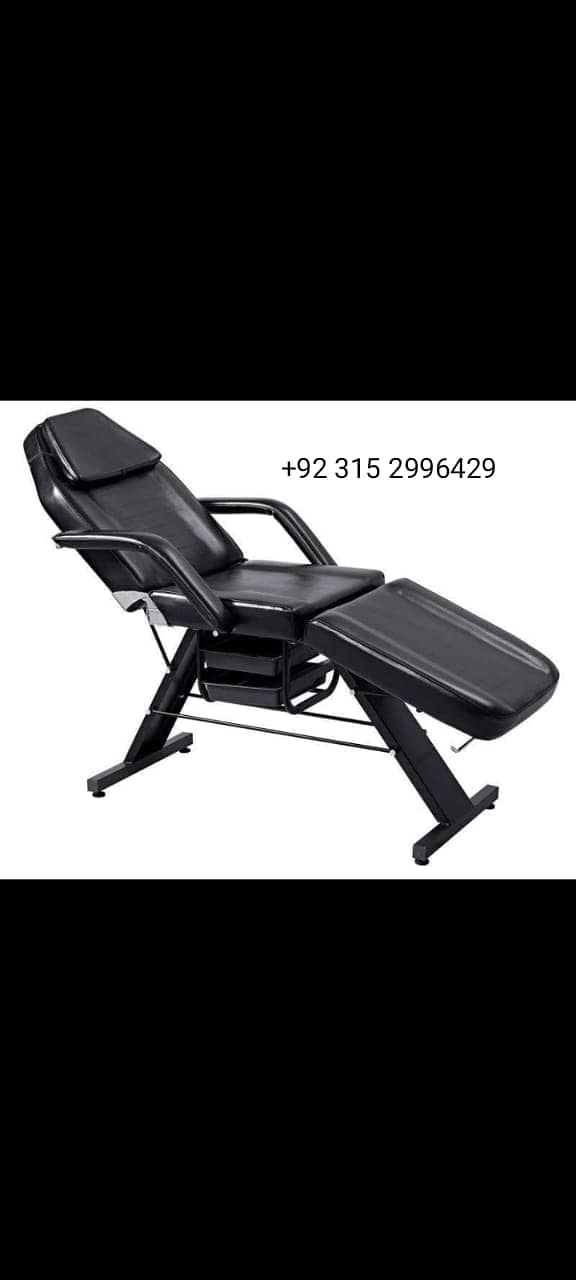 Shampoo unit/Massage bed/Cutting chair/Troly/Saloon chair 11