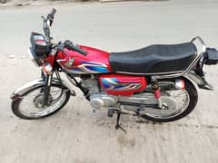 Honda cg 125 2022 model in good condition