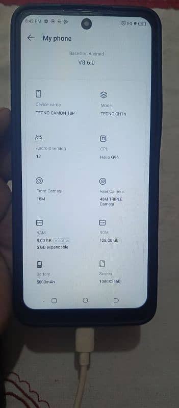 Tecno Camon 18P 1