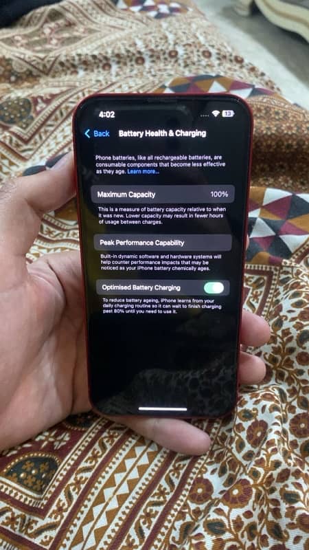 iPhone 13 (jv 3 months sim time available( 100 percent better health ) 4