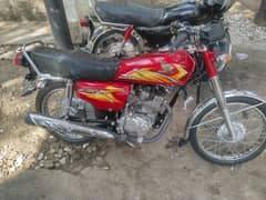 CG 125, 2021 model for sale Islamabad number