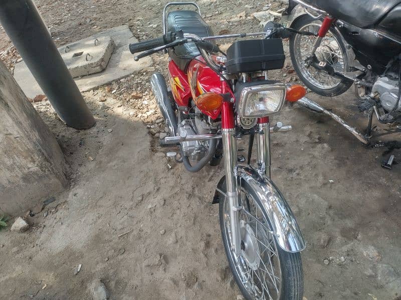 CG 125, 2021 model for sale Islamabad number 1