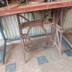 sewing machine with box and table for sale