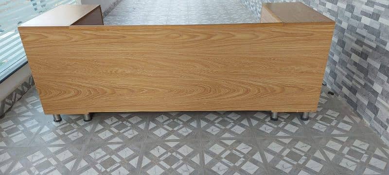 Wooden Bench Couch with drawers. 3