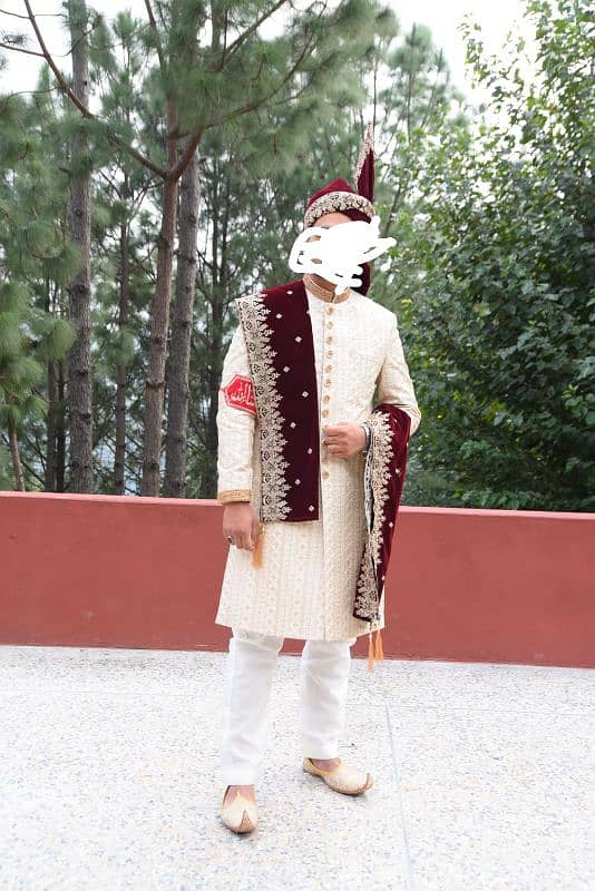 sherwani used 2 hours only 0