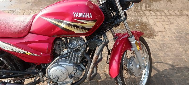 Yamaha ybz 125 5